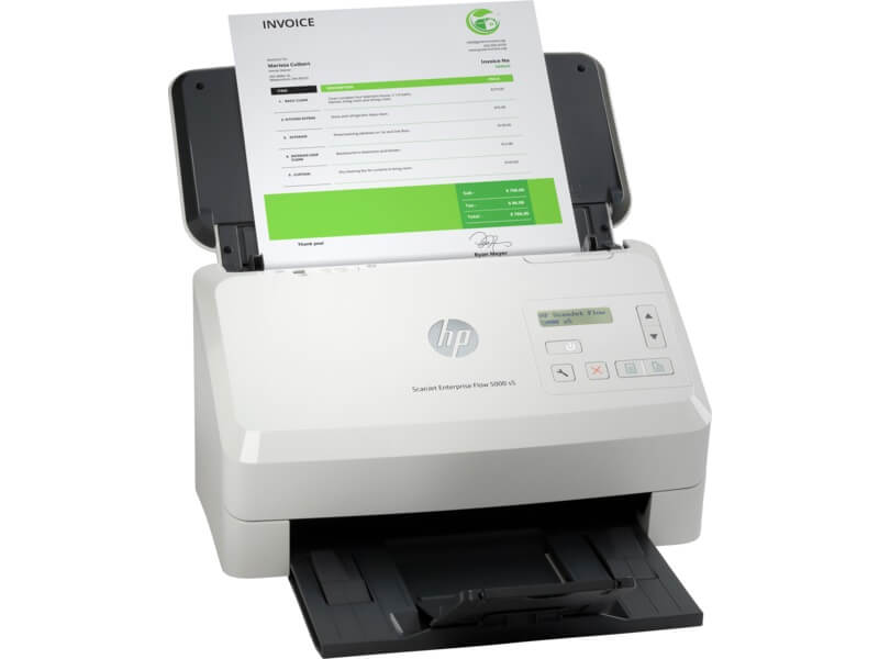 Как осуществить двухстороннее сканирование на сканере hp scanjet enterprise flow 5000 s5